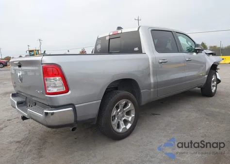 2022 Ram 1500 Big Horn 4X4 5'7 Box из США, поврежденный, VIN 1C6RRFFG1NN455168